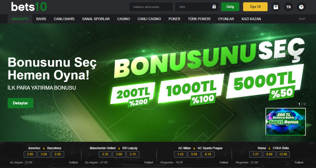 Bets10 Güncel Adresleri Hakkında Bilgi